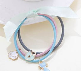 韓版可愛頭繩 廠家直銷，甜美時尚發(fā)飾的不二之選